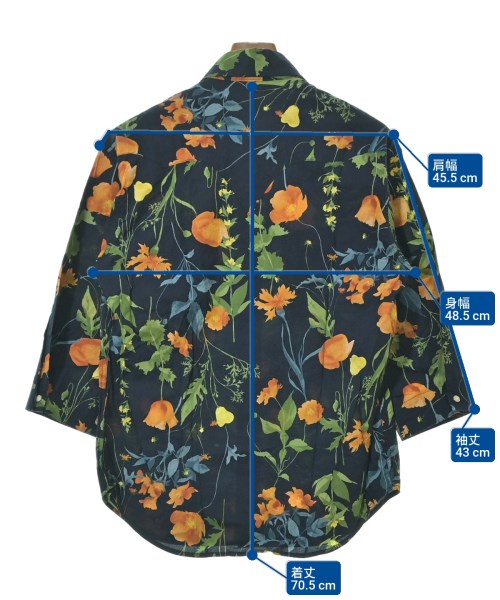 Niche（ニッチ）カジュアルシャツ 紺 サイズ:-(XL位) メンズ/2200652290127