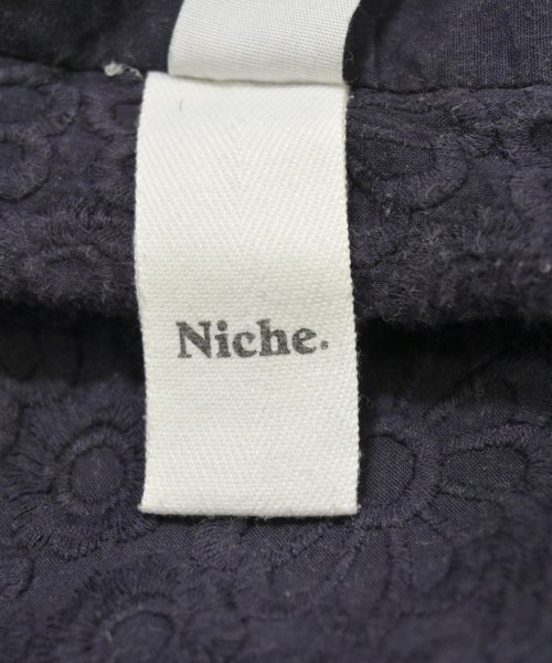 Niche（ニッチ）カジュアルシャツ 紺 サイズ:L メンズ/2200681276048