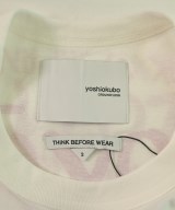 yoshio kubo（ヨシオクボ）Tシャツ・カットソー 白 サイズ:3(L位) メンズ/2200642053145