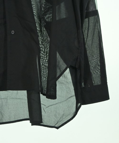 yoshio kubo（ヨシオクボ）カジュアルシャツ 黒 サイズ:2(M位) メンズ/2200620340977