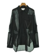 yoshio kubo（ヨシオクボ）カジュアルシャツ 黒 サイズ:2(M位) メンズ/2200620340977