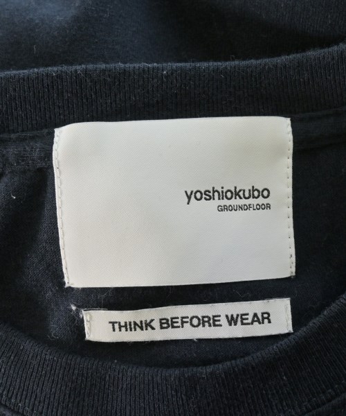 yoshio kubo（ヨシオクボ）Tシャツ・カットソー 黒 サイズ:-(XL位) メンズ/2200681097032