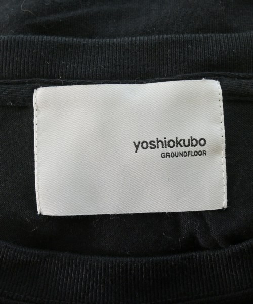 yoshio kubo（ヨシオクボ）Tシャツ・カットソー 黒 サイズ:-(XL位) メンズ/2200681097049