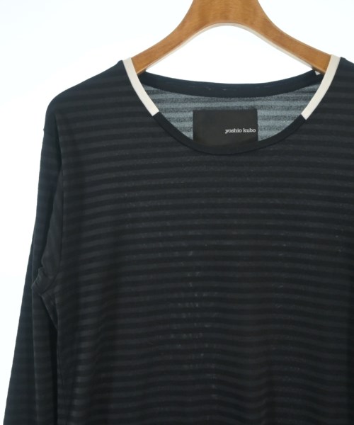 yoshio kubo（ヨシオクボ）Tシャツ・カットソー 黒 サイズ:-(XS位) メンズ/2200698762022