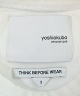 yoshio kubo（ヨシオクボ）Tシャツ・カットソー 白 サイズ:3(L位) メンズ/2200651184335