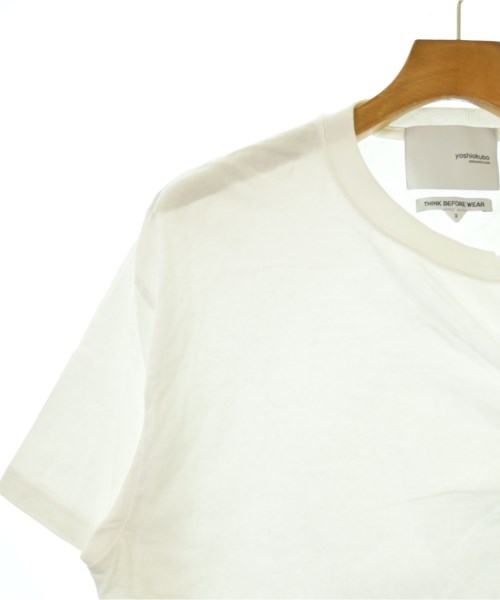 yoshio kubo（ヨシオクボ）Tシャツ・カットソー 白 サイズ:L メンズ/2200658622021