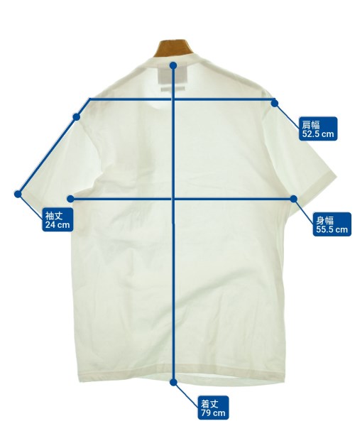 yoshio kubo（ヨシオクボ）Tシャツ・カットソー 白 サイズ:L メンズ/2200658622021