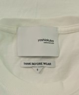 yoshio kubo（ヨシオクボ）Tシャツ・カットソー 白 サイズ:L メンズ/2200658622021