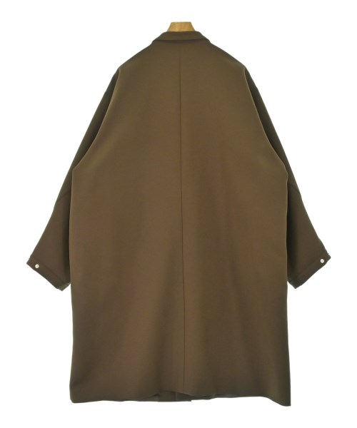 yoshio kubo（ヨシオクボ）チェスターコート 茶 サイズ:3(L位) メンズ/2200664222031
