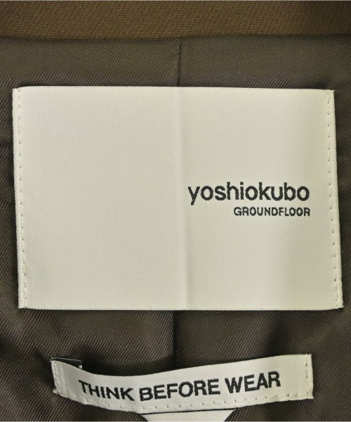 yoshio kubo（ヨシオクボ）チェスターコート 茶 サイズ:3(L位) メンズ/2200664222031