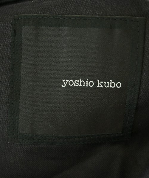 yoshio kubo（ヨシオクボ）スウェットパンツ 黒 サイズ:3(L位) メンズ/2200691692166