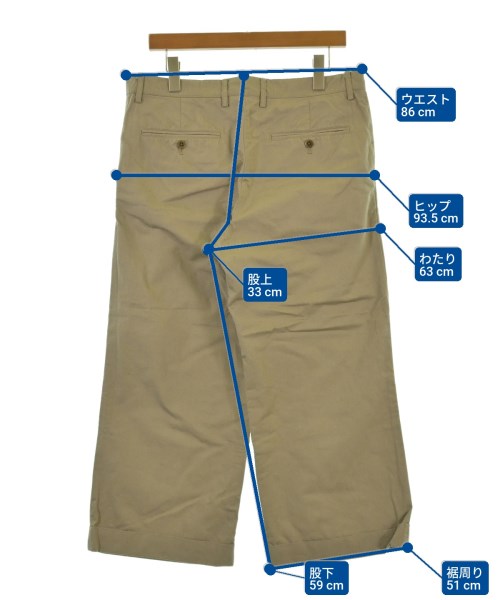 ts(s)（ティーエスエス）スラックス ベージュ サイズ:2(M位) メンズ/2200643583030