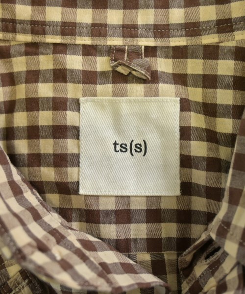 ts(s)（ティーエスエス）カジュアルシャツ 茶 サイズ:2(M位) メンズ/2200612077102