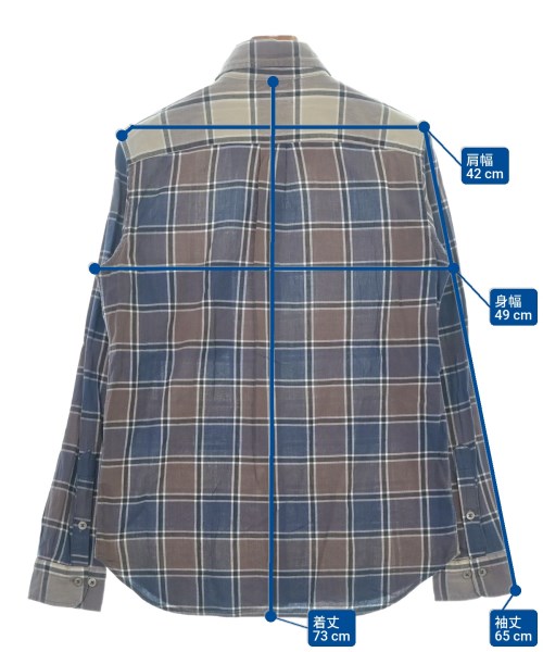 ts(s)（ティーエスエス）カジュアルシャツ 紫 サイズ:2(M位) メンズ/2200672953064