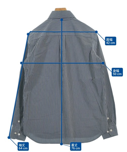 ts(s)（ティーエスエス）カジュアルシャツ 紺 サイズ:-(L位) メンズ/2200688592011