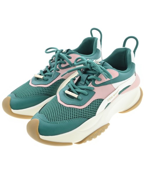 STEVE MADDEN(スティーブマデン)スニーカー 緑 サイズ:US8 1/2(25.5cm位)/2200658353123