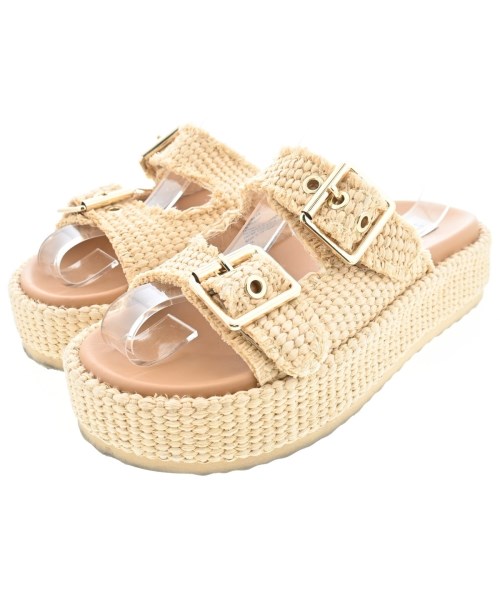 STEVE MADDEN(スティーブマデン)サンダル ベージュ サイズ:US6(23cm位)/2200686596011