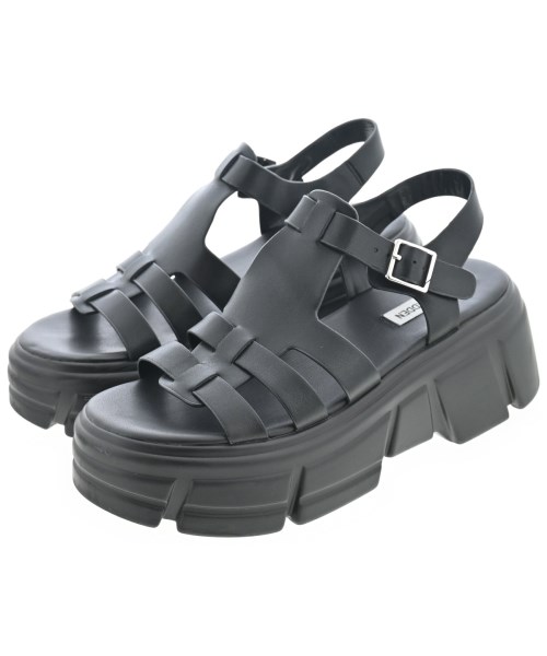 STEVE MADDEN(スティーブマデン)サンダル 黒 サイズ:25cm/2200683183030