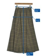 Le glazik（ルグラジック）ロング・マキシ丈スカート 茶 サイズ:36(S位) レディース/2200635602039