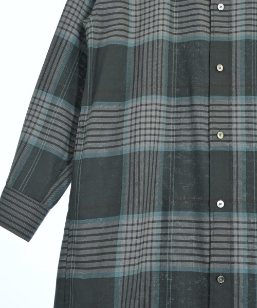 Le glazik（ルグラジック）シャツワンピース 緑 サイズ:36(S位) レディース/2200637192033