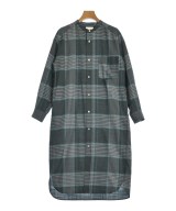 Le glazik（ルグラジック）シャツワンピース 緑 サイズ:36(S位) レディース/2200637192033