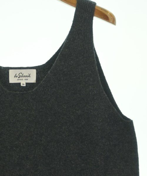 Le glazik（ルグラジック）ベスト グレー サイズ:36(S位) レディース/2200628695109