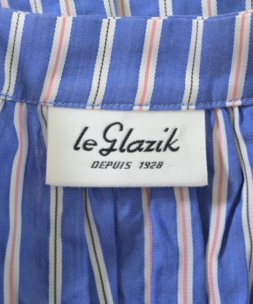 Le glazik（ルグラジック）ブラウス 青 サイズ:36(S位) レディース/2200634026034