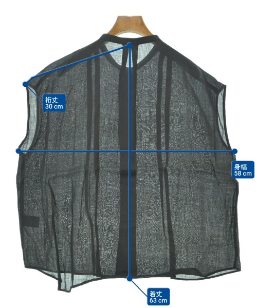 Le glazik（ルグラジック）カジュアルシャツ グレー サイズ:36(S位) レディース/2200643830059