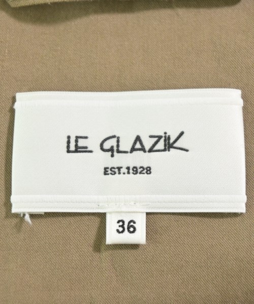 Le glazik（ルグラジック）ステンカラーコート 茶 サイズ:36(S位) レディース/2200610934063