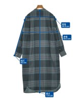 Le glazik（ルグラジック）シャツワンピース グレー サイズ:36(S位) レディース/2200605431034