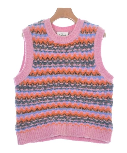 Le glazik(ルグラジック)ベスト ピンク サイズ:36(S位)/2200672705472