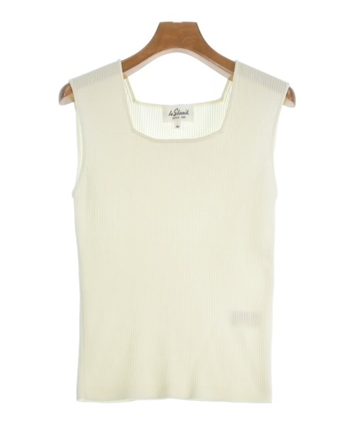 Le glazik(ルグラジック)ベスト/ノースリーブ 白 サイズ:36(S位)/2200691432090
