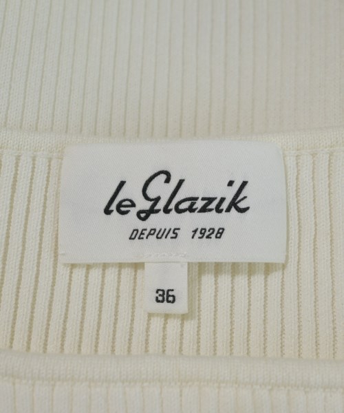 Le glazik（ルグラジック）ベスト/ノースリーブ 白 サイズ:36(S位) レディース/2200691432090
