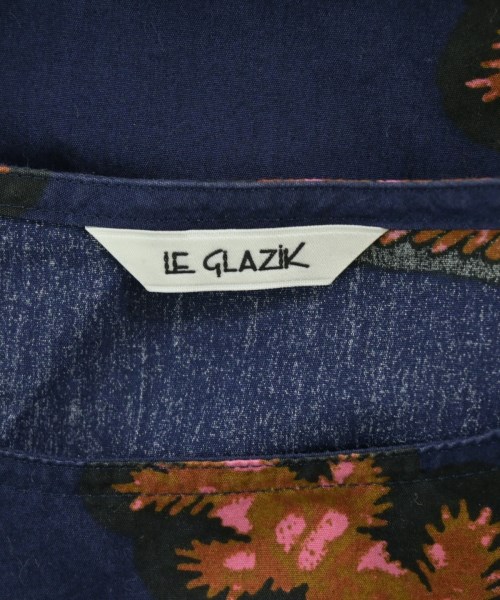 Le glazik（ルグラジック）ワンピース 紺 サイズ:36(S位) レディース/2200695593025