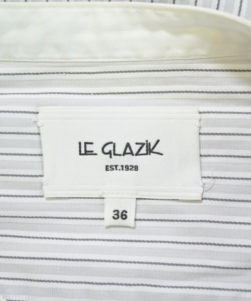 Le glazik（ルグラジック）カジュアルシャツ 白 サイズ:36(S位) レディース/2200712696166