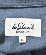 Le glazik（ルグラジック）シャツワンピース 青 サイズ:36(S位) レディース/2200713370089