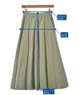 Le glazik（ルグラジック）ロング・マキシ丈スカート カーキ サイズ:36(S位) レディース/2200643170094