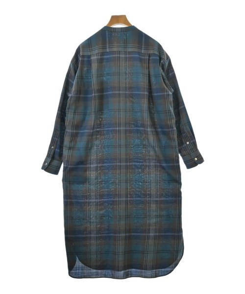 Le glazik（ルグラジック）シャツワンピース 緑 サイズ:36(S位) レディース/2200669191035