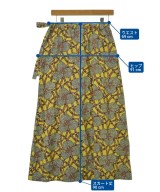 Le glazik（ルグラジック）ロング・マキシ丈スカート 黄 サイズ:36(S位) レディース/2200729680035