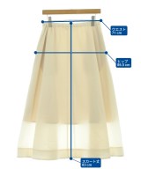Le glazik（ルグラジック）ロング・マキシ丈スカート 白 サイズ:36(S位) レディース/2200724930012