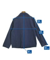 Le glazik（ルグラジック）ジャケット 紺 サイズ:34(XS位) レディース/2200682624039