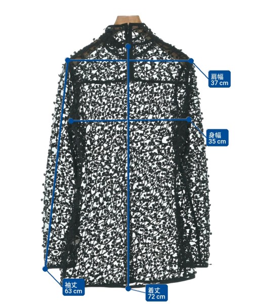 BY MALENE BIRGER（バイ　マレーネ　ビルガー）カジュアルシャツ 黒 サイズ:34(XS位) レディース/2200625385058