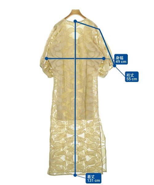 BY MALENE BIRGER（バイ　マレーネ　ビルガー）ワンピース ベージュ サイズ:34(XS位) レディース/2200644614627