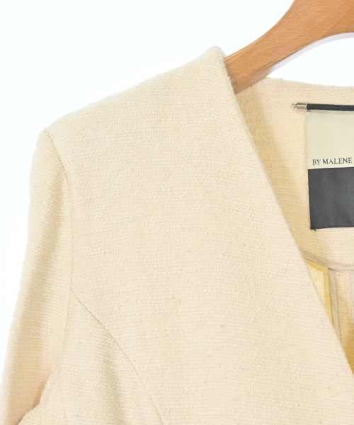 BY MALENE BIRGER（バイ　マレーネ　ビルガー）ノーカラージャケット 白 サイズ:36(S位) レディース/2200655356011