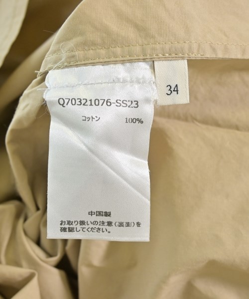 BY MALENE BIRGER（バイ　マレーネ　ビルガー）ブラウス ベージュ サイズ:34(XS位) レディース/2200712546041