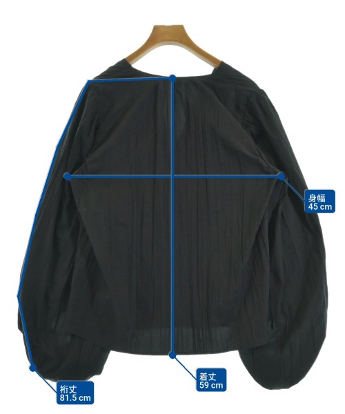 BY MALENE BIRGER（バイ　マレーネ　ビルガー）ブラウス 黒 サイズ:34(XS位) レディース/2200696310140