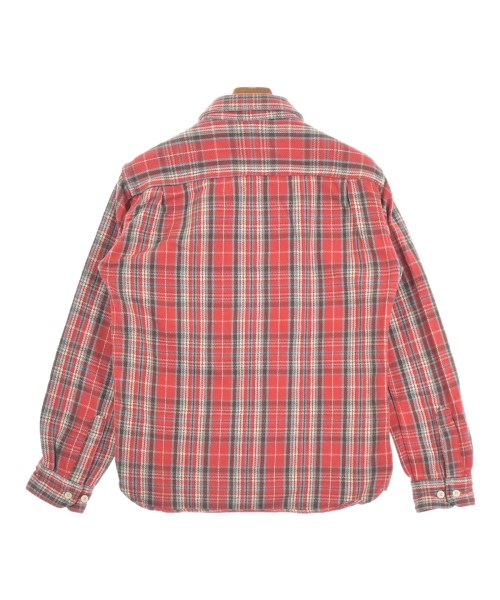 OMNIGOD（オムニゴッド）カジュアルシャツ 赤 サイズ:3(L位) メンズ/2200619167011