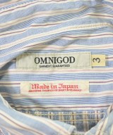 OMNIGOD（オムニゴッド）カジュアルシャツ 青 サイズ:3(L位) メンズ/2200619167035