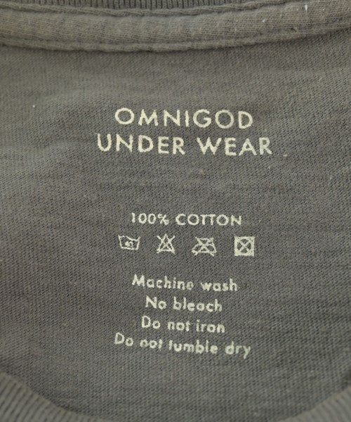 OMNIGOD（オムニゴッド）Tシャツ・カットソー グレー サイズ:F レディース/2200631846161
