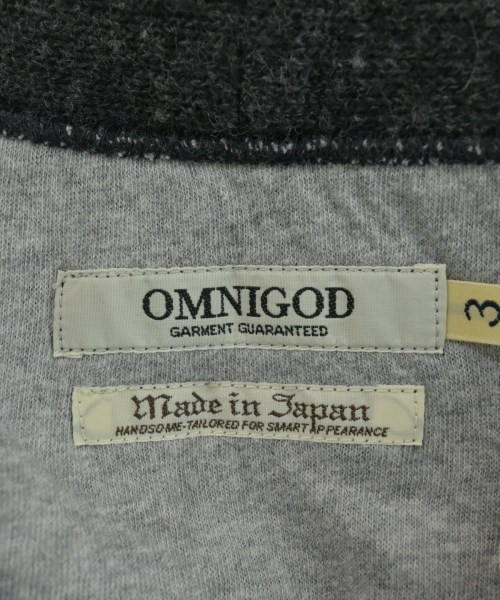 OMNIGOD（オムニゴッド）カーディガン グレー サイズ:3(L位) メンズ/2200668808064